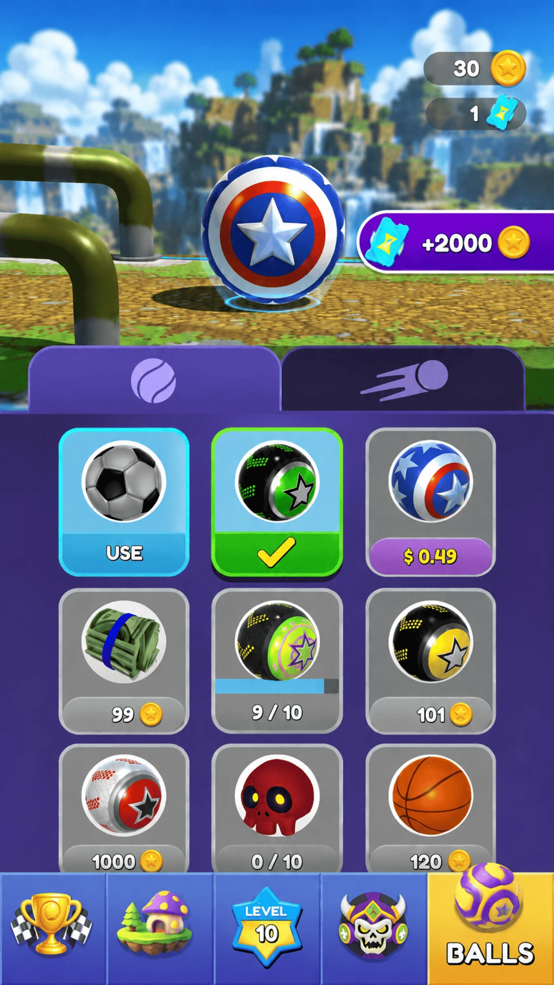 Super Going Balls screenshot